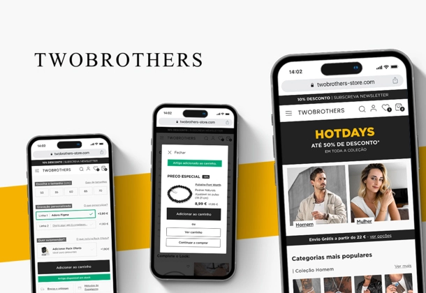 New Mobile Website for Twobrothers