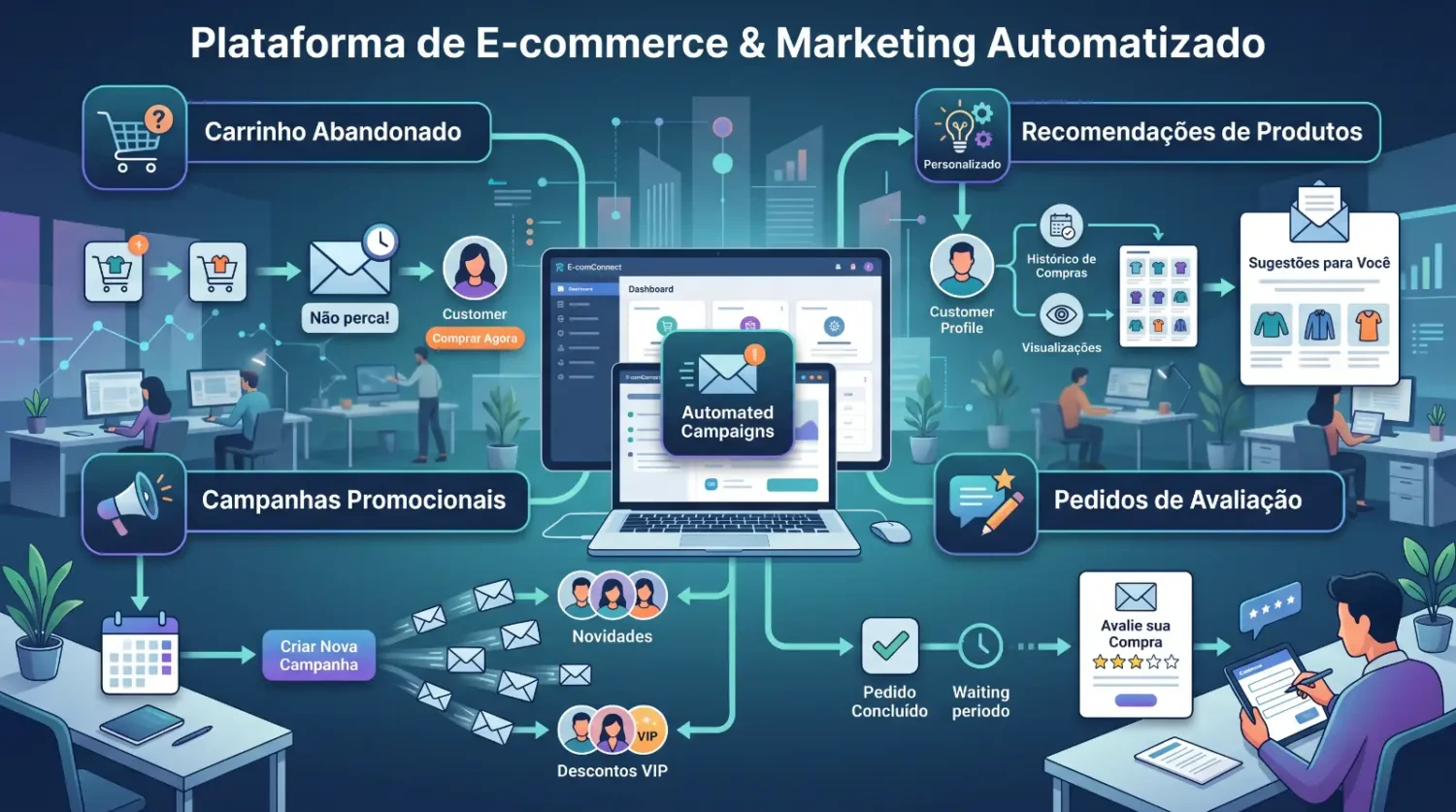 Automação no e-commerce: mais do que processos automáticos