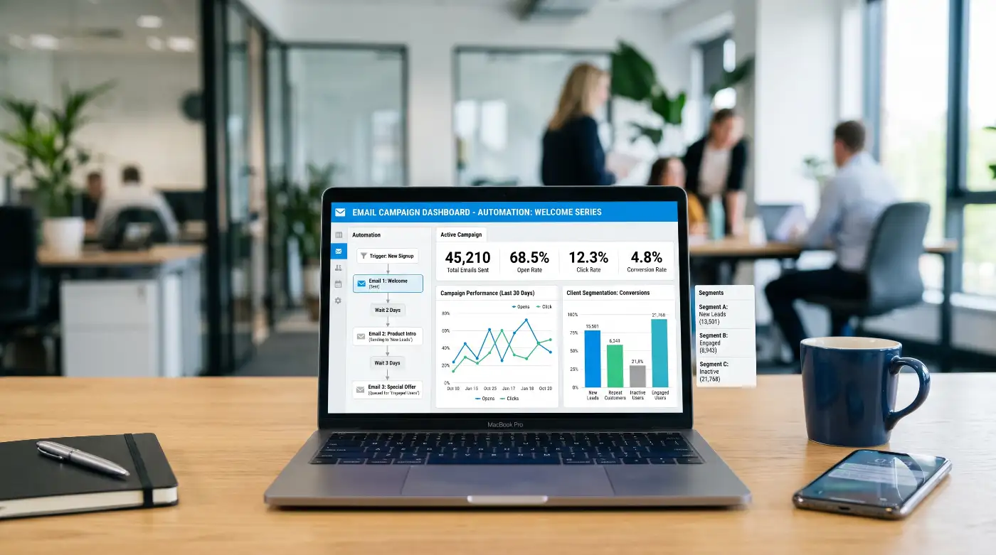 Segmentação de campanhas no marketing automation