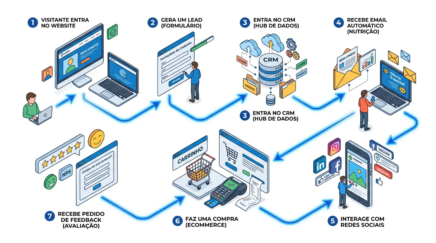 Como funciona a automação de marketing?